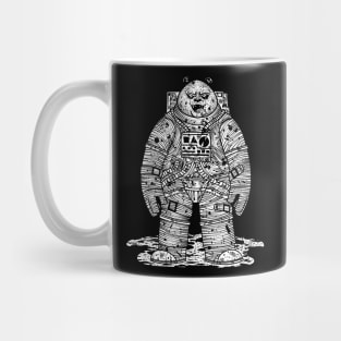 Zombie Panda In Space Mug